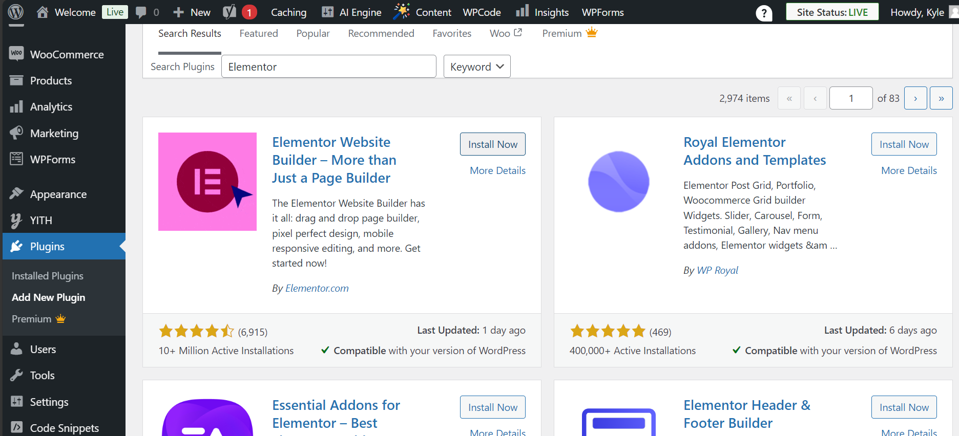 Leia mais sobre o artigo WordPress Plugin Elementor