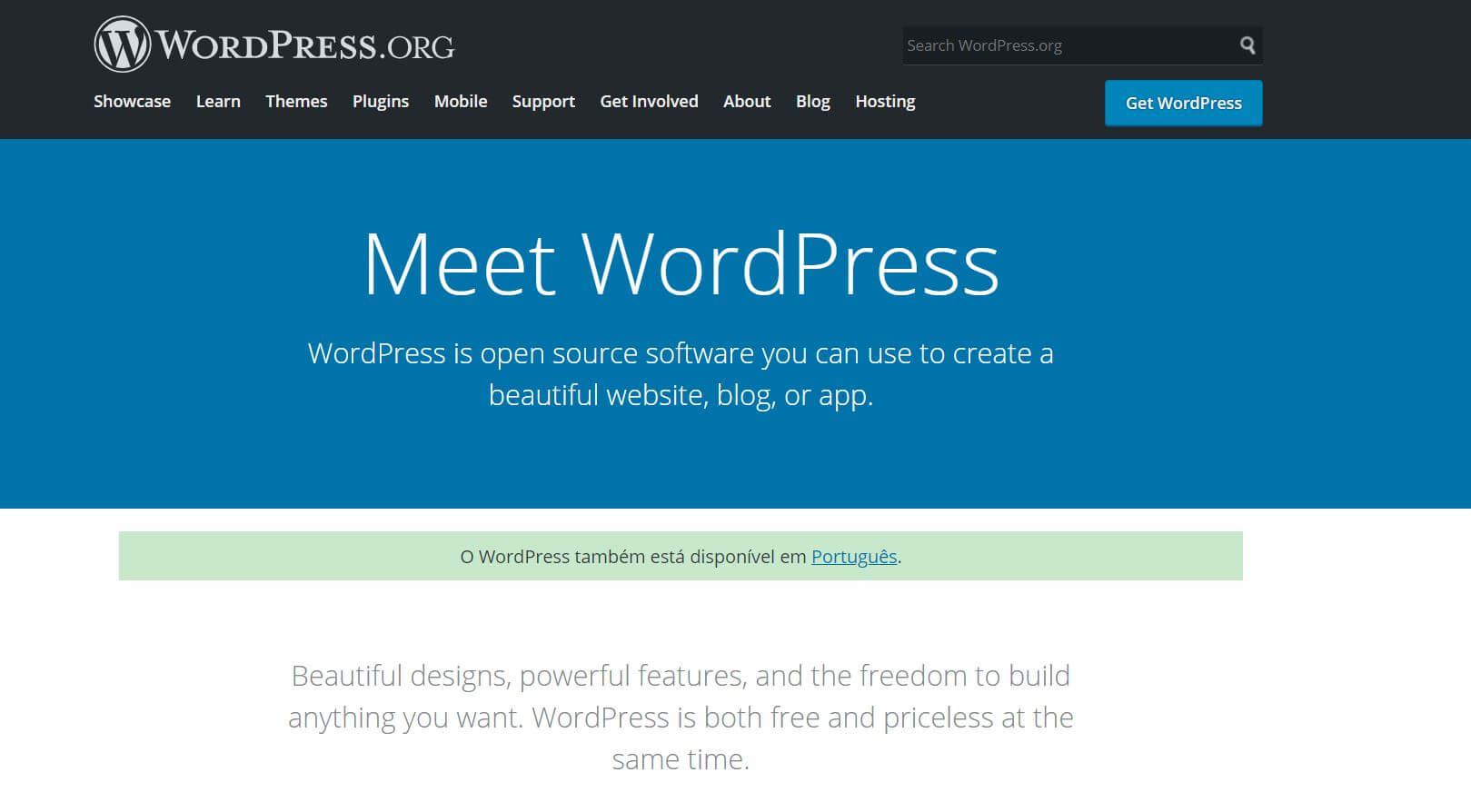 Leia mais sobre o artigo WordPress Site Gratuito